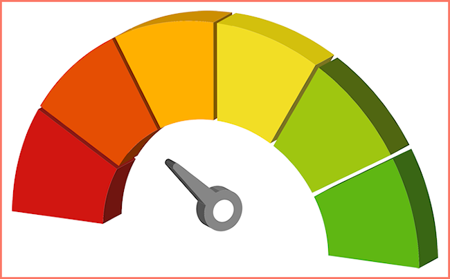 meter showing lack of support