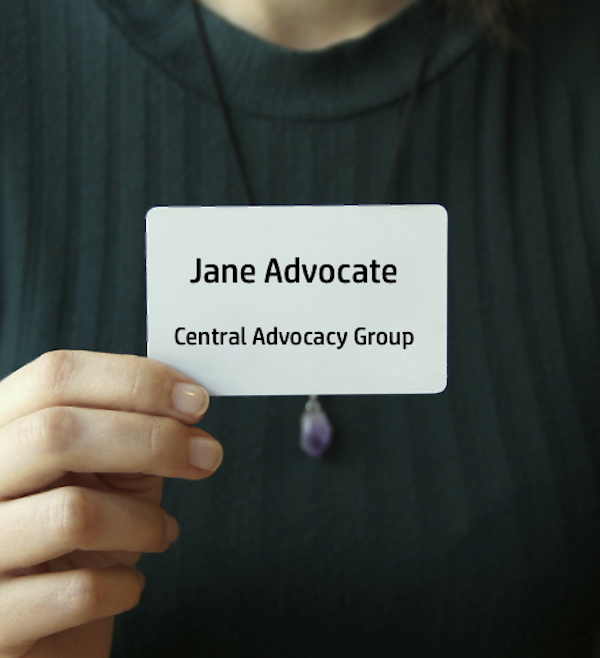 name tag